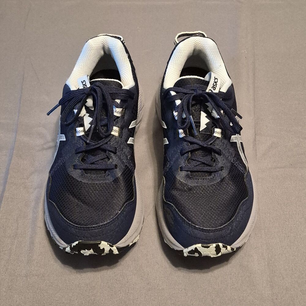 Asics Gel Venture 10 Women Size 7 Blue Gray Trail Running Shoes  1012B759